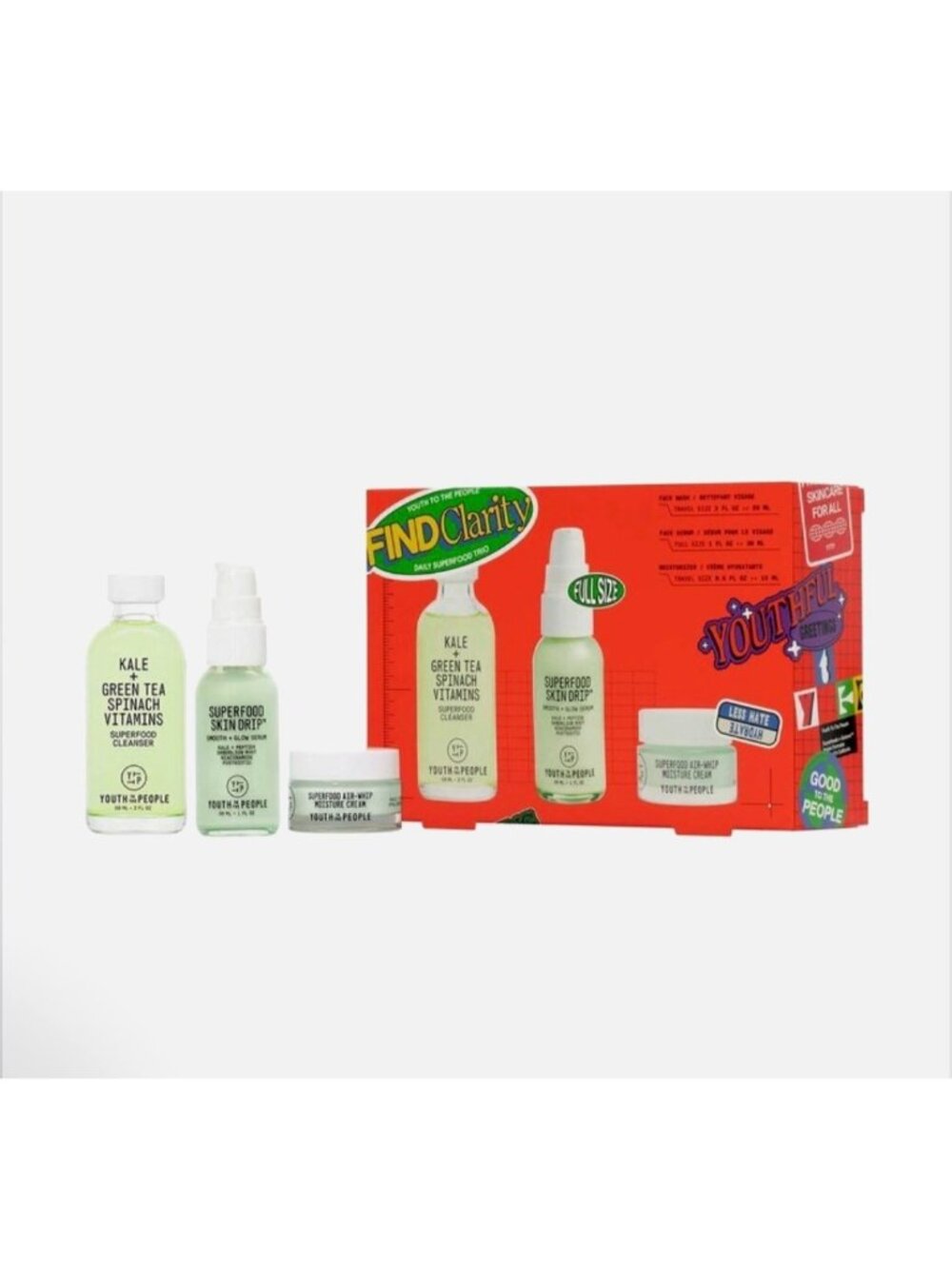 Youth to the People Superfood Routine 2.0 Skincare Set